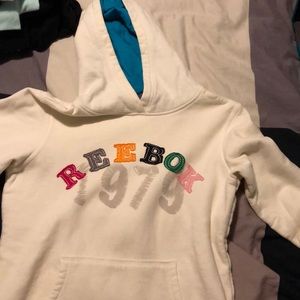 Reebok white 1979 hoodie